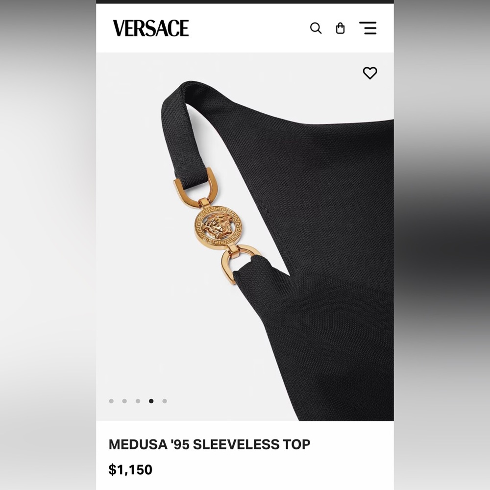 NWT VERSACE TANK